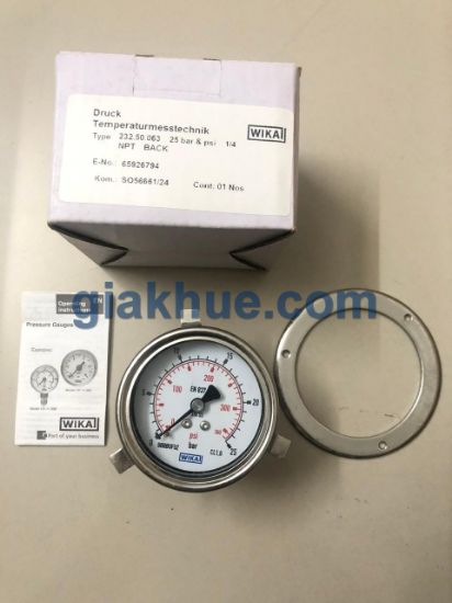 Đồng hồ đo áp suất WIKA 232.50.63