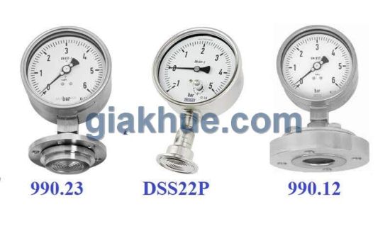 Đồng Hồ Áp Suất Màng WIKA 990