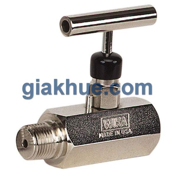 Cụm van Block and Bleed Valve lắp kèm đồng hồ áp suất Wika