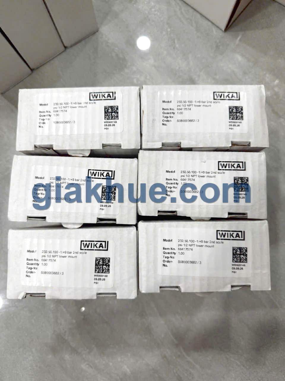 Đồng hồ Wika tại kho Gia Khuê